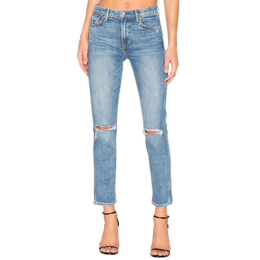 Grlfrnd Naomi High-Rise Stretch Jean In I Will Survive, Size 26